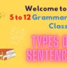 Types of Sentences